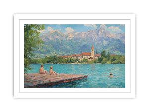 Journey of Two Canvas Painting