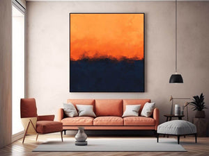 Fragments of Sunset and Night Painting