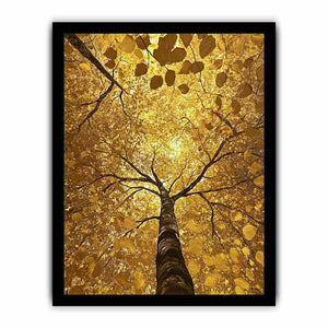 Looking Up Canvas Painting