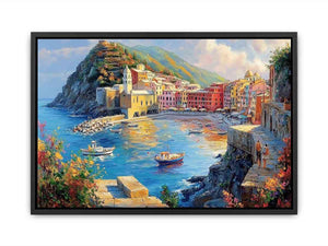 Vernazza Cinque Terre Italy Canvas Painting