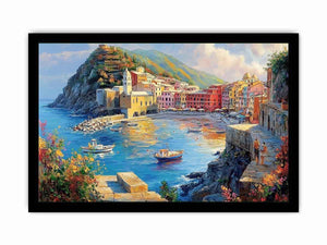 Vernazza Cinque Terre Italy Canvas Painting