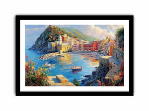 Vernazza Cinque Terre Italy Canvas Painting