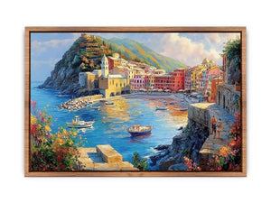 Vernazza Cinque Terre Italy Canvas Painting