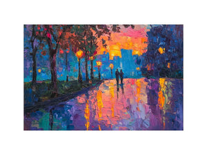 Steps in Harmony Oil Painting