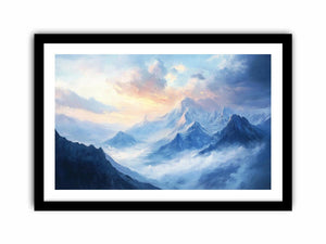 Whispers of the Quiet Peak Canvas Painting