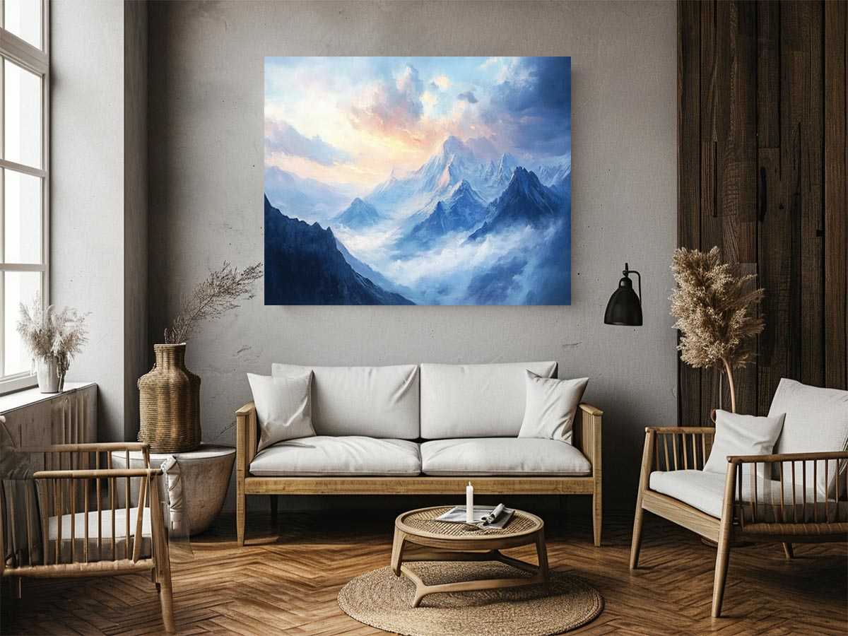 Whispers of the Quiet Peak Painting