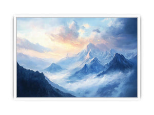 Whispers of the Quiet Peak Canvas Painting