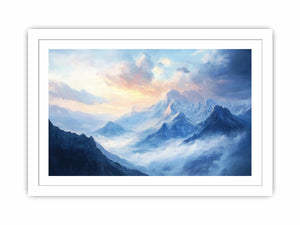 Whispers of the Quiet Peak Canvas Painting