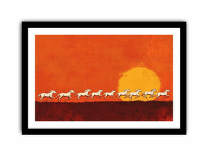 Chasing the Horizon Canvas Painting