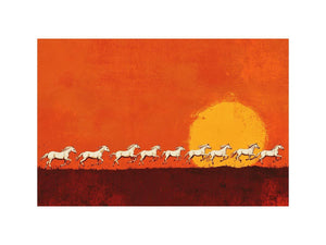 Chasing the Horizon Oil Painting