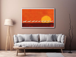 Chasing the Horizon Canvas Painting