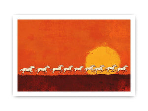 Chasing the Horizon Canvas Painting
