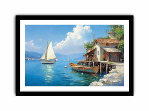 Harbor Canvas Painting