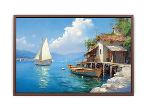 Harbor Canvas Painting