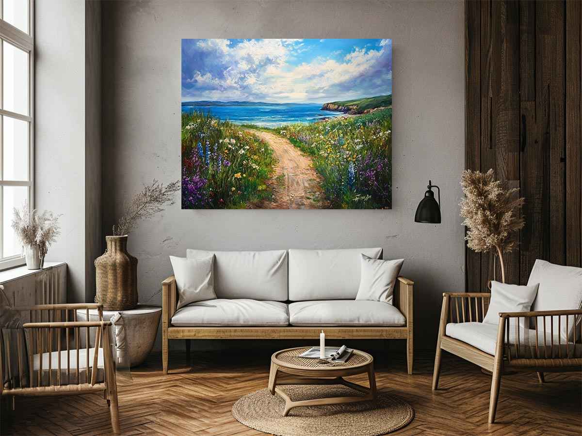 Beach Path Painting