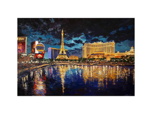 Vegas Oil Painting