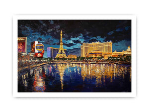 Vegas Canvas Painting