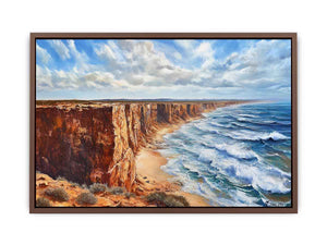 The Edge of the World Canvas Painting