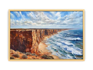 The Edge of the World Canvas Painting