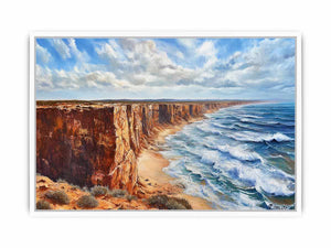 The Edge of the World Canvas Painting