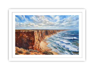 The Edge of the World Canvas Painting