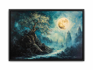 The Mystical Pathway Canvas Painting
