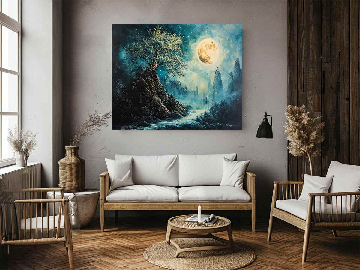 The Mystical Pathway Painting