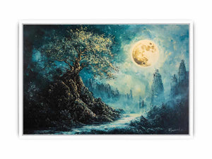 The Mystical Pathway Canvas Painting