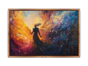 Wings of Imagination Canvas Painting