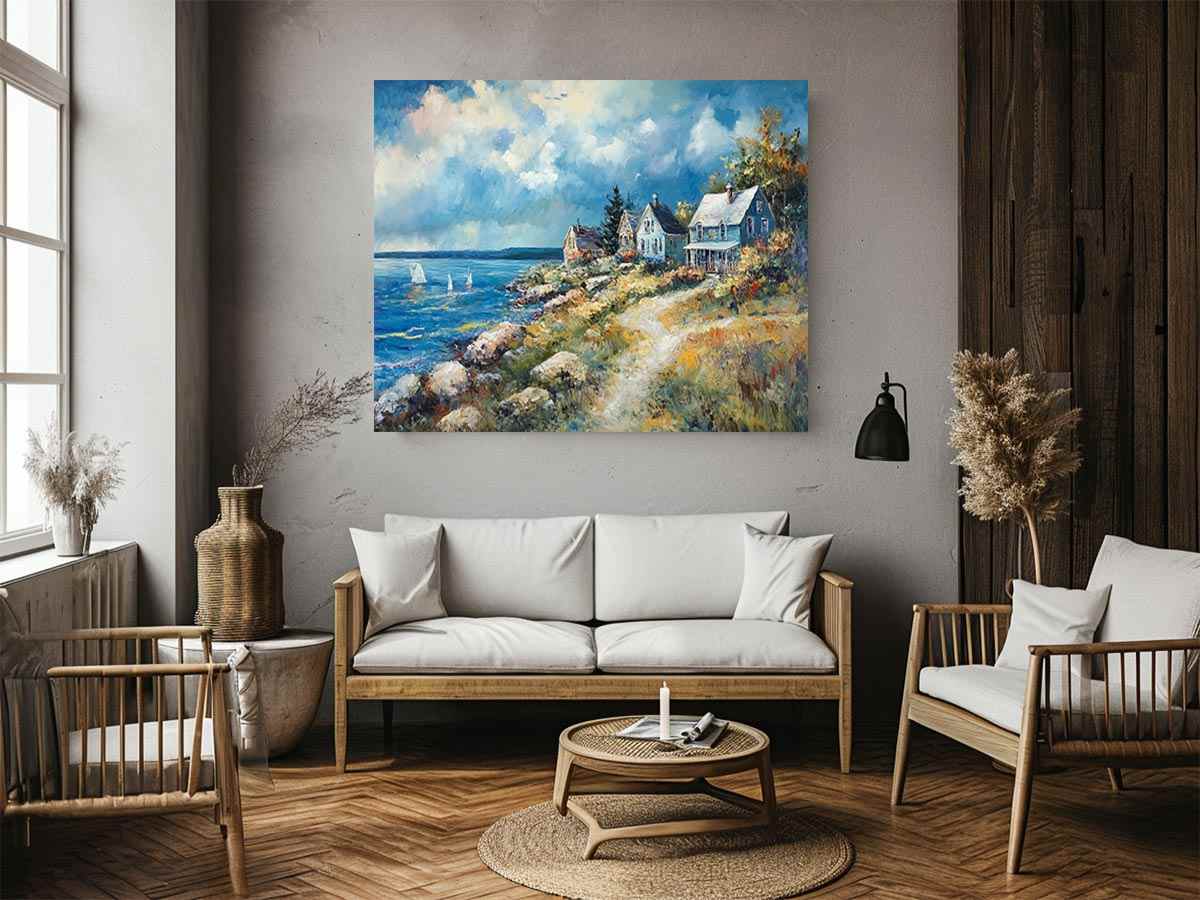 The Coastal Escape Painting