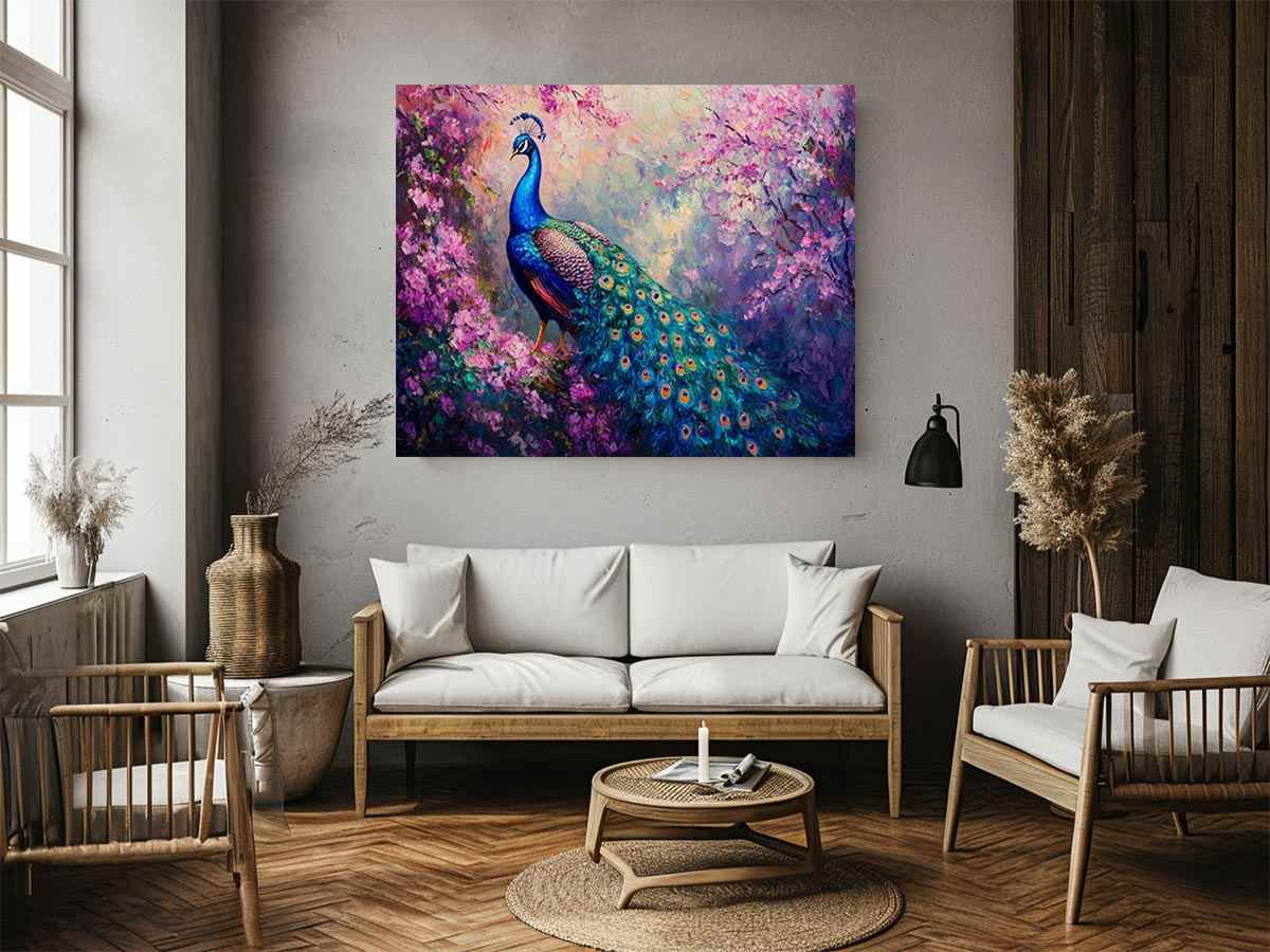 Magestic Peacock Painting