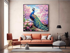 Magestic Peacock Painting