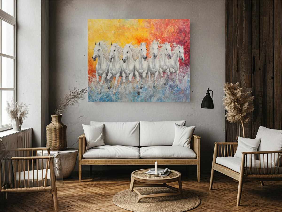 Seven Spirits on the Run Painting