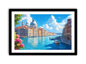 To a Land of Wonders Canvas Painting