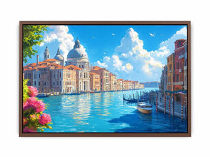 To a Land of Wonders Canvas Painting