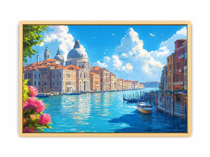 To a Land of Wonders Canvas Painting