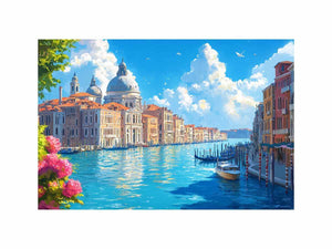 To a Land of Wonders Oil Painting