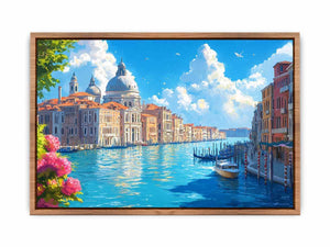 To a Land of Wonders Canvas Painting