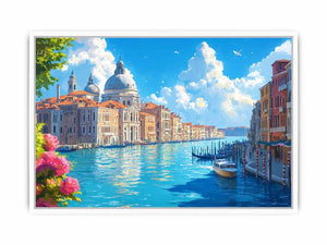 To a Land of Wonders Canvas Painting