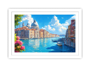 To a Land of Wonders Canvas Painting