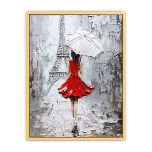 Paris Walk Canvas Painting