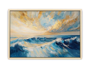 Occean Waves Canvas Painting