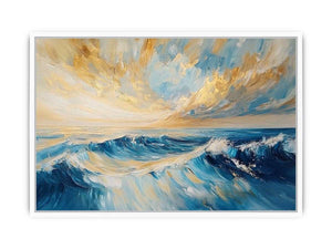 Occean Waves Canvas Painting