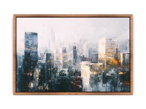 Cityscape Canvas Painting