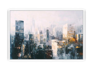 Cityscape Canvas Painting