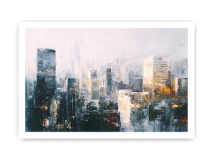 Cityscape Canvas Painting