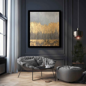 Gold Foundation Canvas Painting