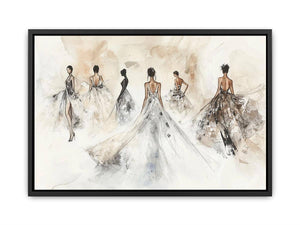 Fashion Street Canvas Painting