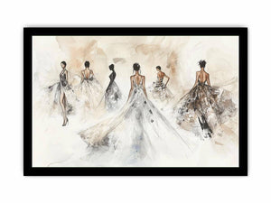 Fashion Street Canvas Painting