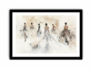 Fashion Street Canvas Painting